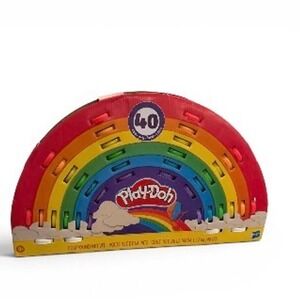 Play-Doh Rainbow 40-Pack Case of Colors Non-Toxic Modeling Compound